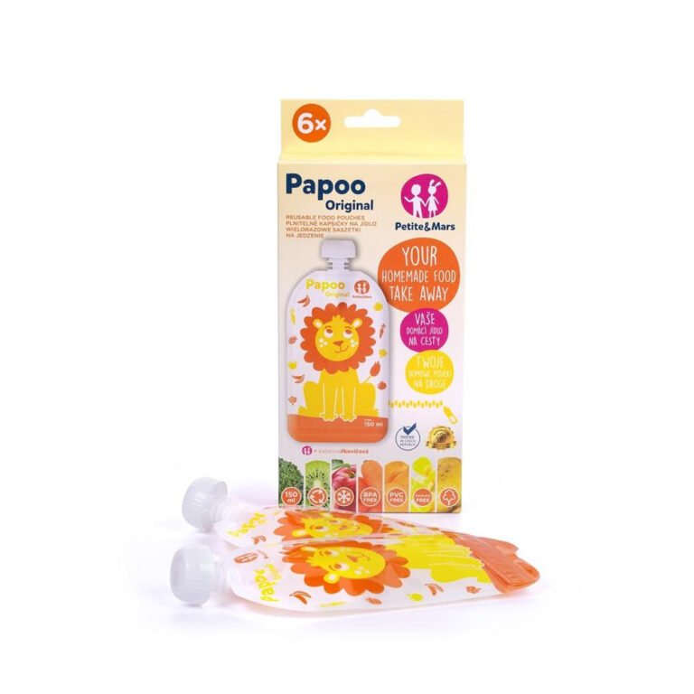 PETITE&MARS Papoo Original Lav vrećice za kašice 6 kom
