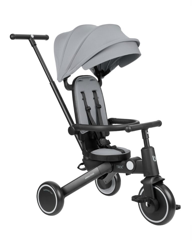 Kikka Boo tricikl 8u1 Trix 2 - Grey