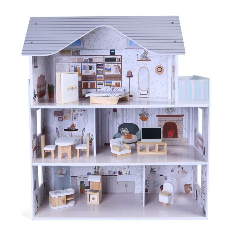 Moni Toys Sarah drvena kućica za lutke 8301