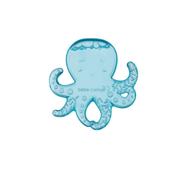 BebeConfort silikonska grickalica Ring Blue - rashladna grickalica za bebe
